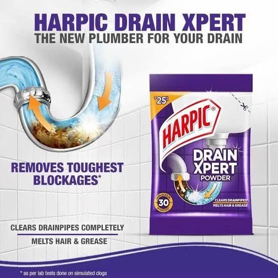 Harpic Drain Xpert MRP 25, 50 g view 2