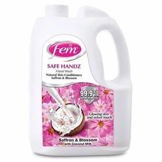 Liquid Dabur Fem Handwash 5 Liter, Can view 2