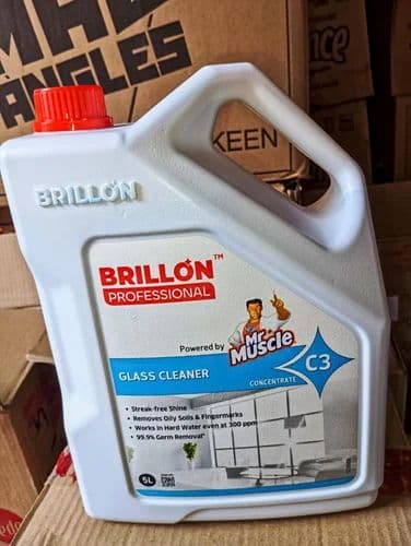 Plastic 5 Litre Glass Cleaner Concentrate, Packaging Type: Can view 3