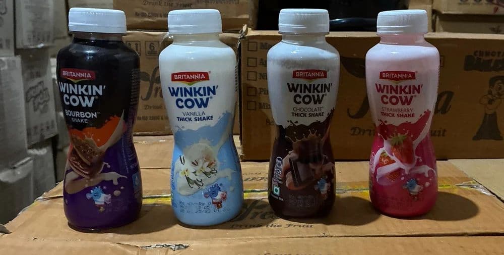 Britannia Winkin Cow