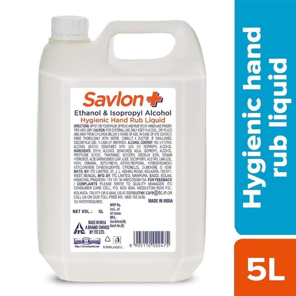 Savlon Professional Sanitizer Liquid 5 Litre