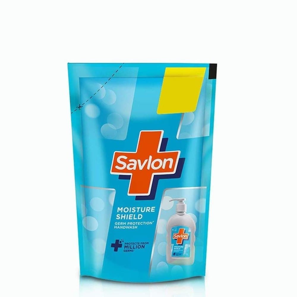Savlon Moisture Shield Germ Protection Liquid Hand Wash 175 ML, Packaging Type: Pouch