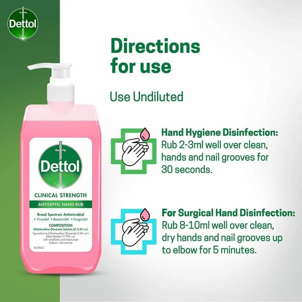 Dettol Hospital Sanitizer 500 ML