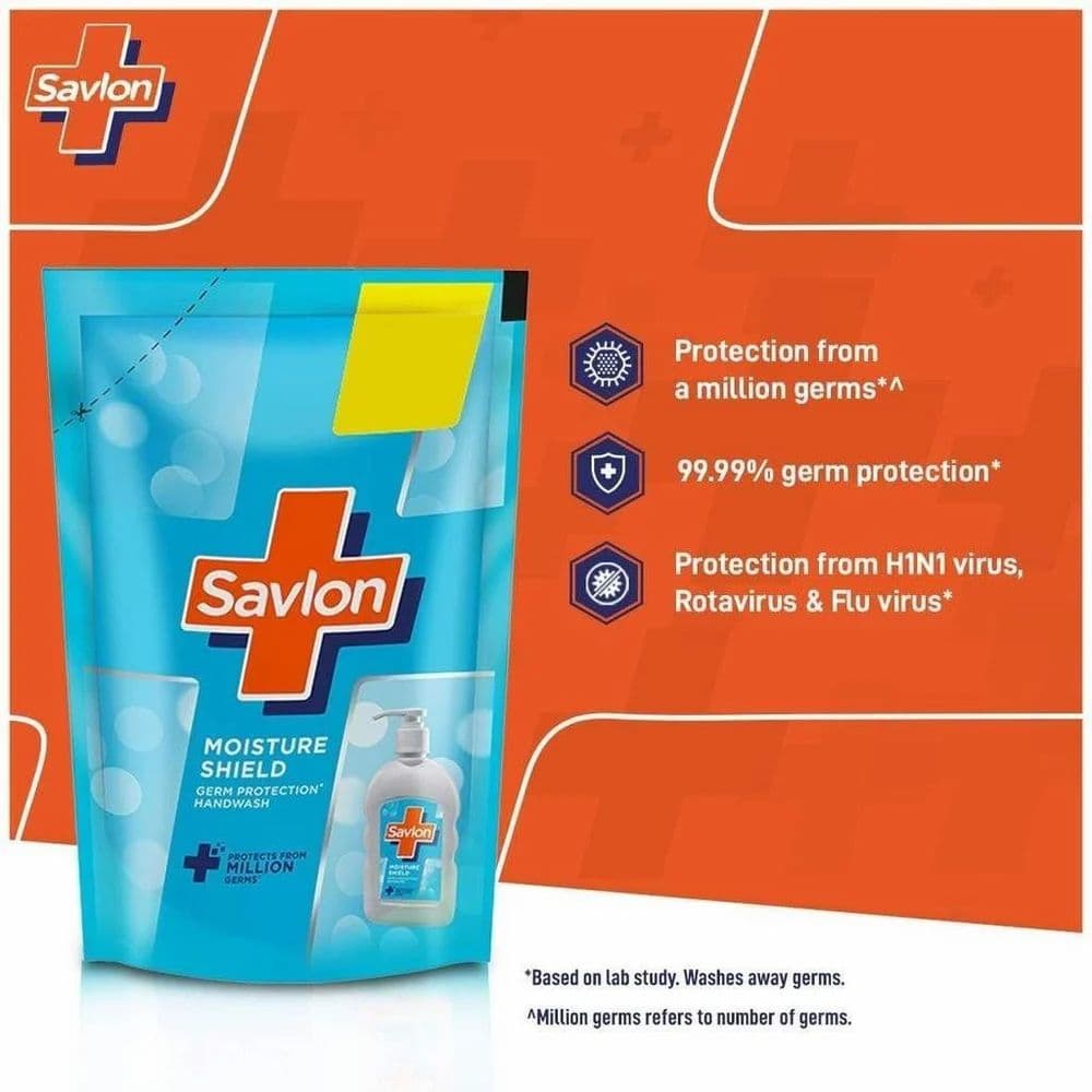 Savlon Moisture Shield Hand Wash Refill 175 Ml